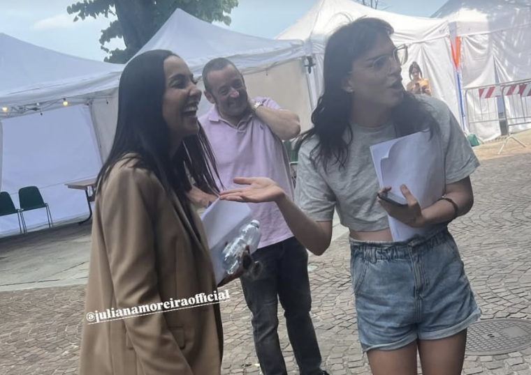 Backstage di un incontro professionale