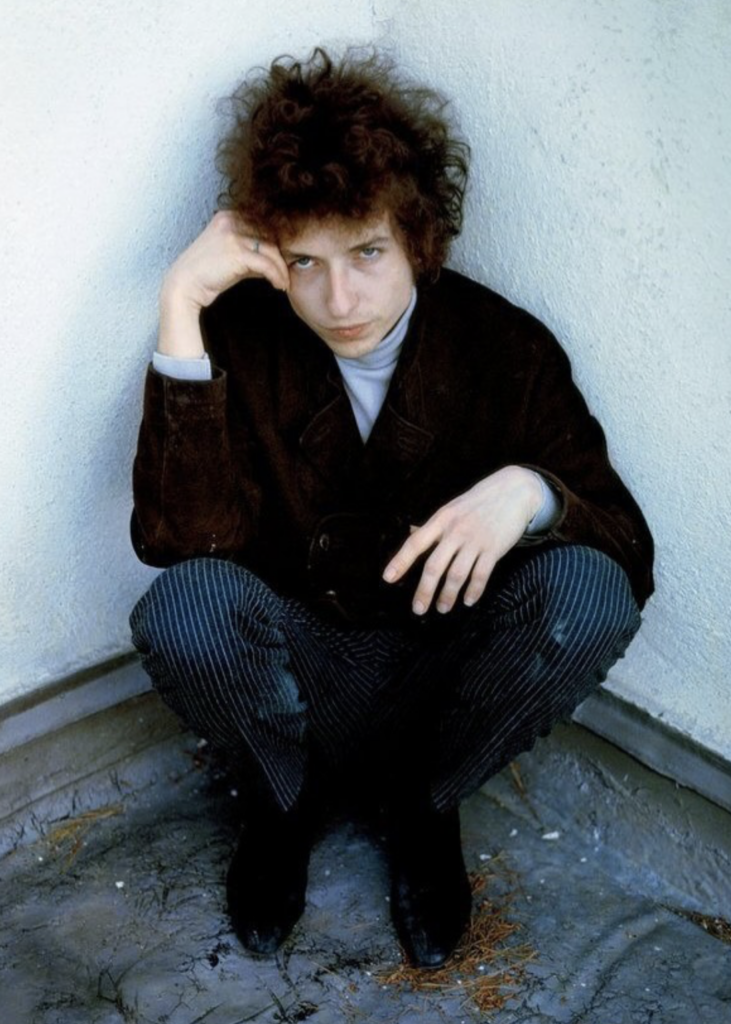 Bob Dylan da giovane